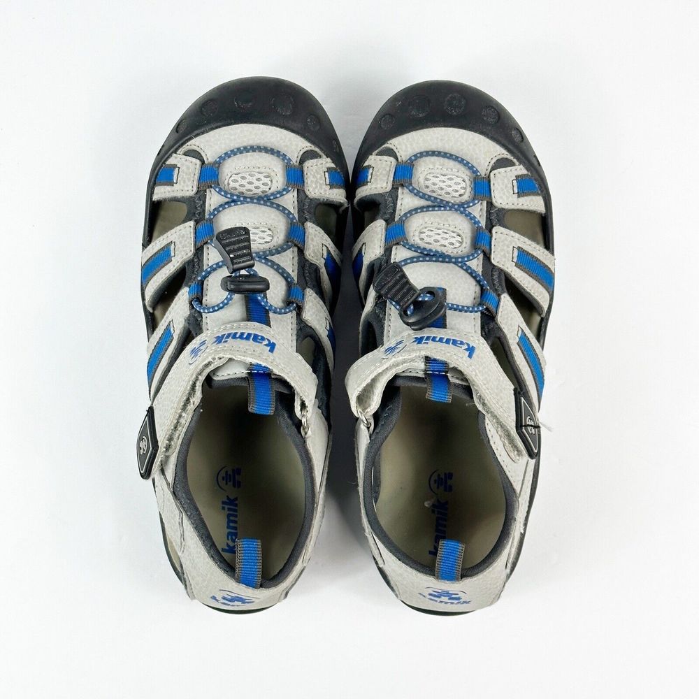 Kamik Crab Sandals Youth Boys Size 4 Water Shoes Closed Toe Comfort HK4594 - Picture 5 of 9